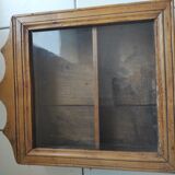 Old cherry display case