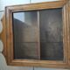 Old cherry display case