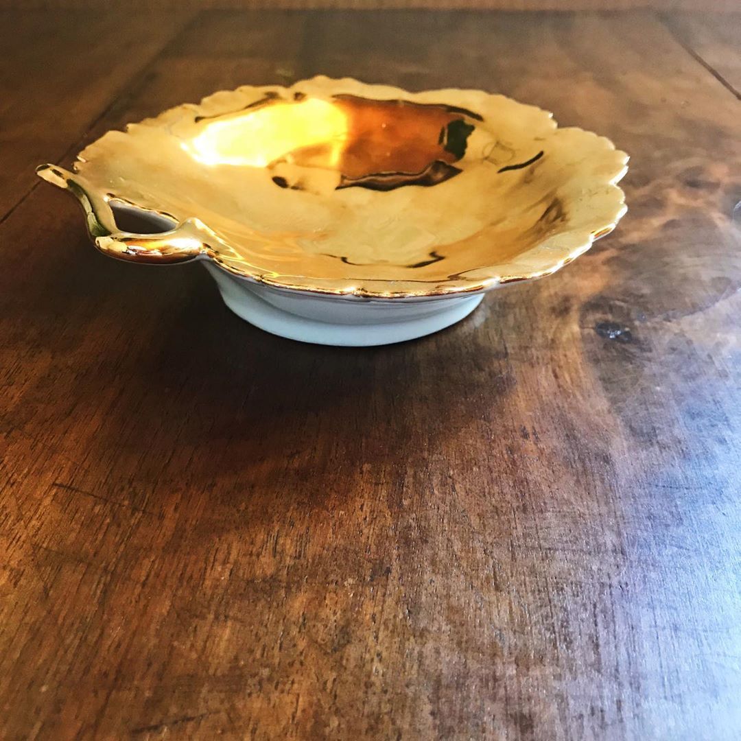 Empty-pocket porcelain sheet of limoges