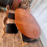 Round table by Marcel Gascoin for Alvéole, 1950