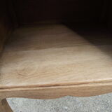 Pair of bedside style Louis XV solid oak