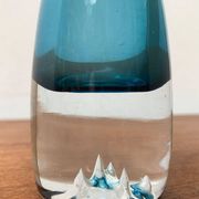 Vase en Verre d'Art Vintage