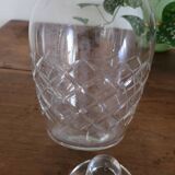 Carafe No. 2 in chiseled crystal