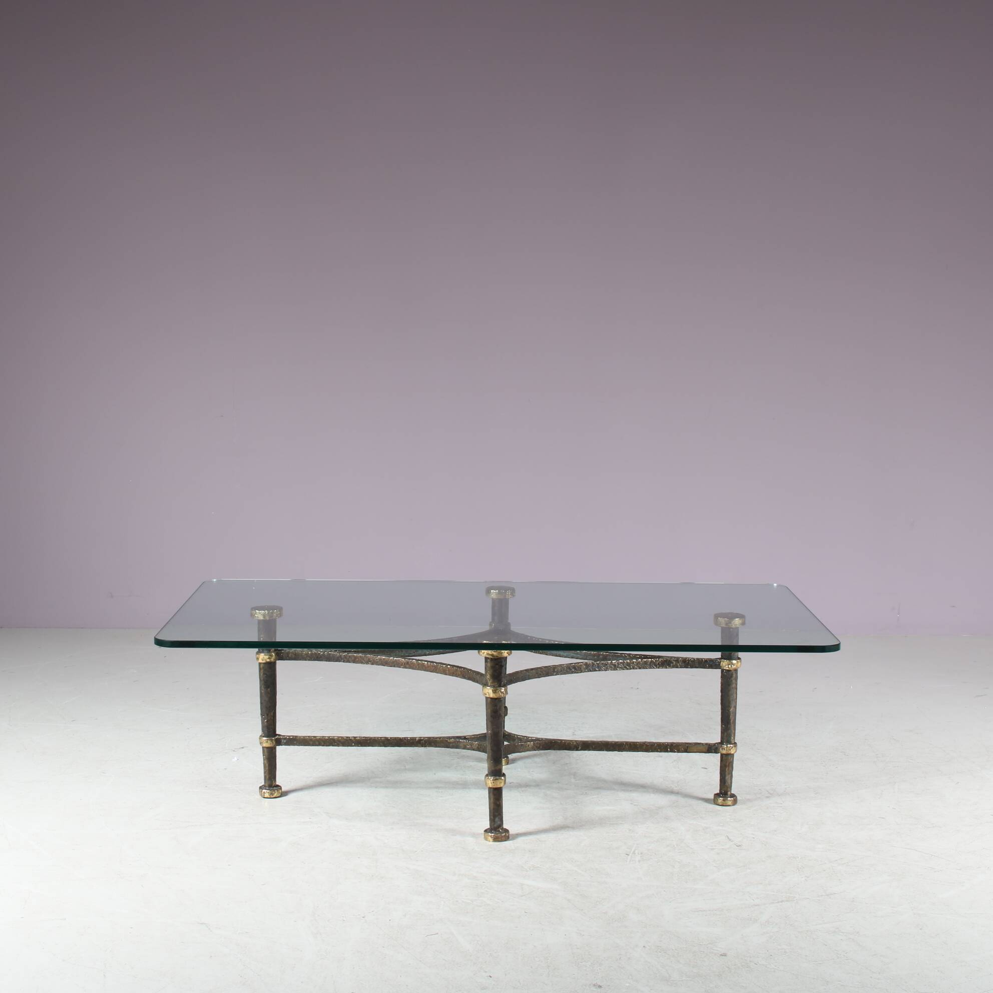1990s Brutalist style coffee table from Italy