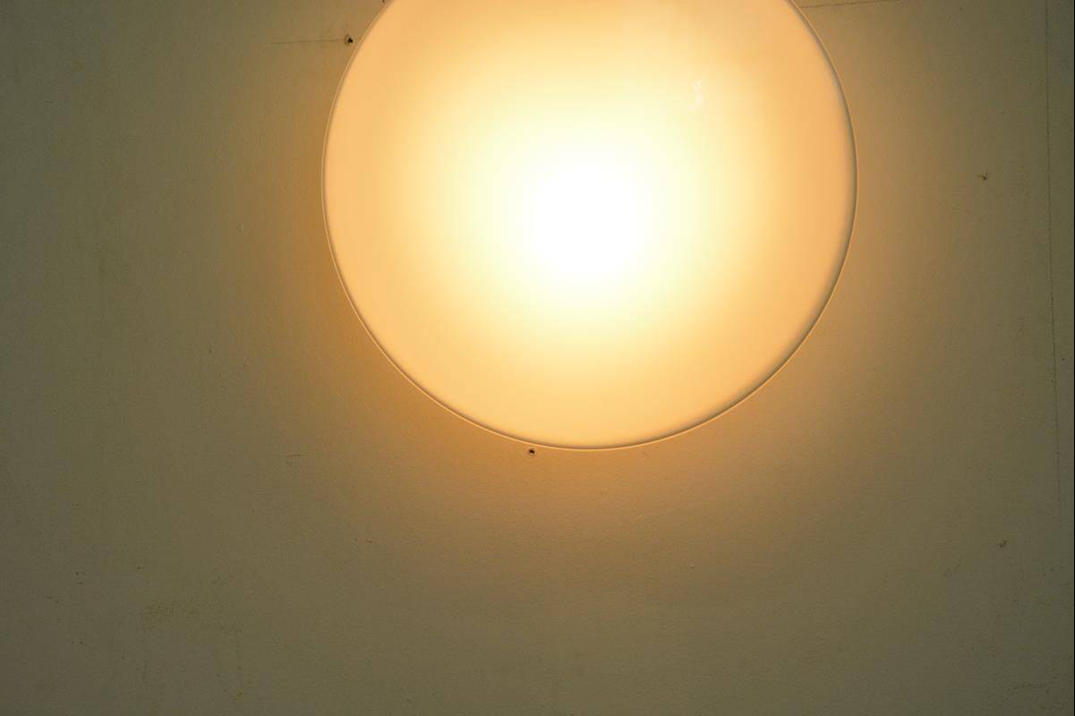 Arne Jacobsen for Poulsen AJ Eklipta glass wall or ceiling light
