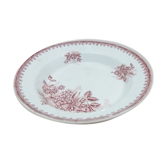 Plat rond Terre de Fer