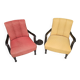 "Art Deco armchair pair 1930"