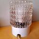 Lampe à poser en verre 1970