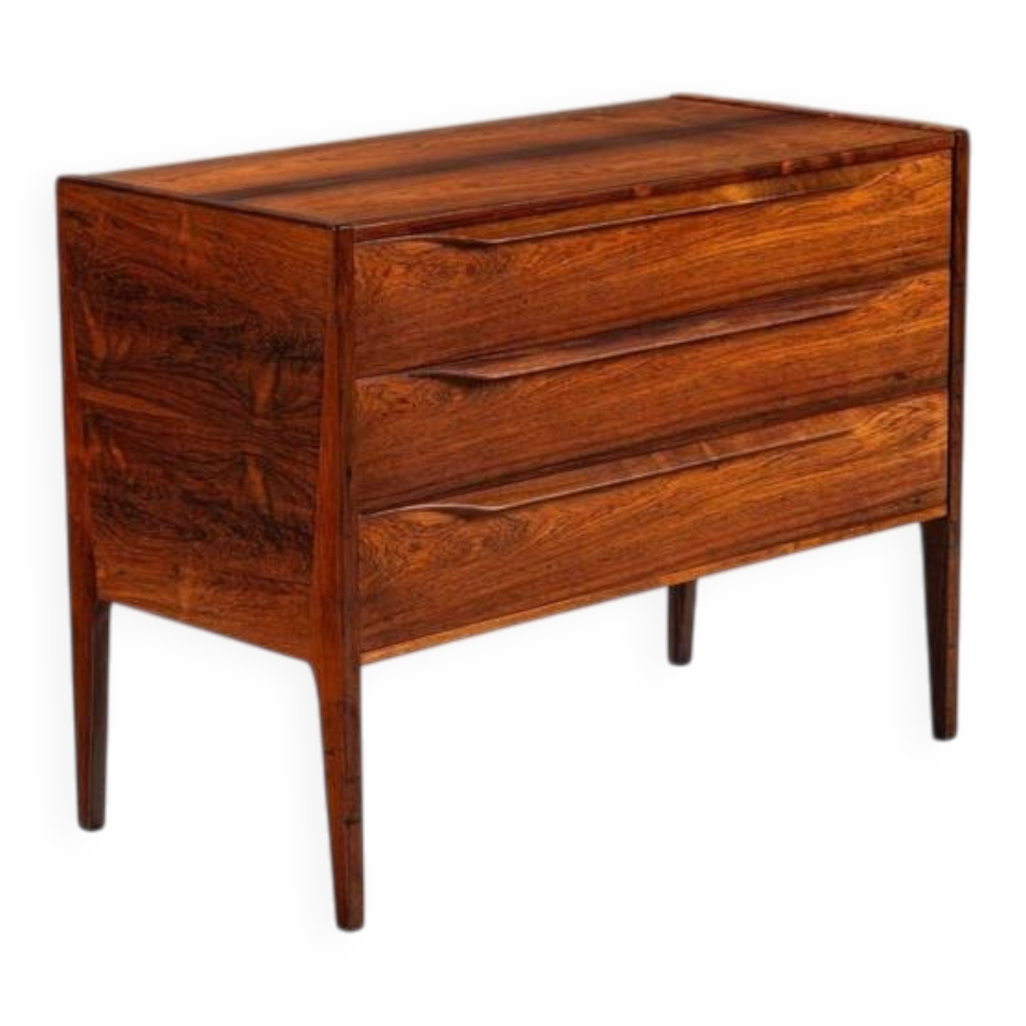 Kai Kristiansen chest of drawers in rosewood Aksel Kjersgaard Denmark 1960