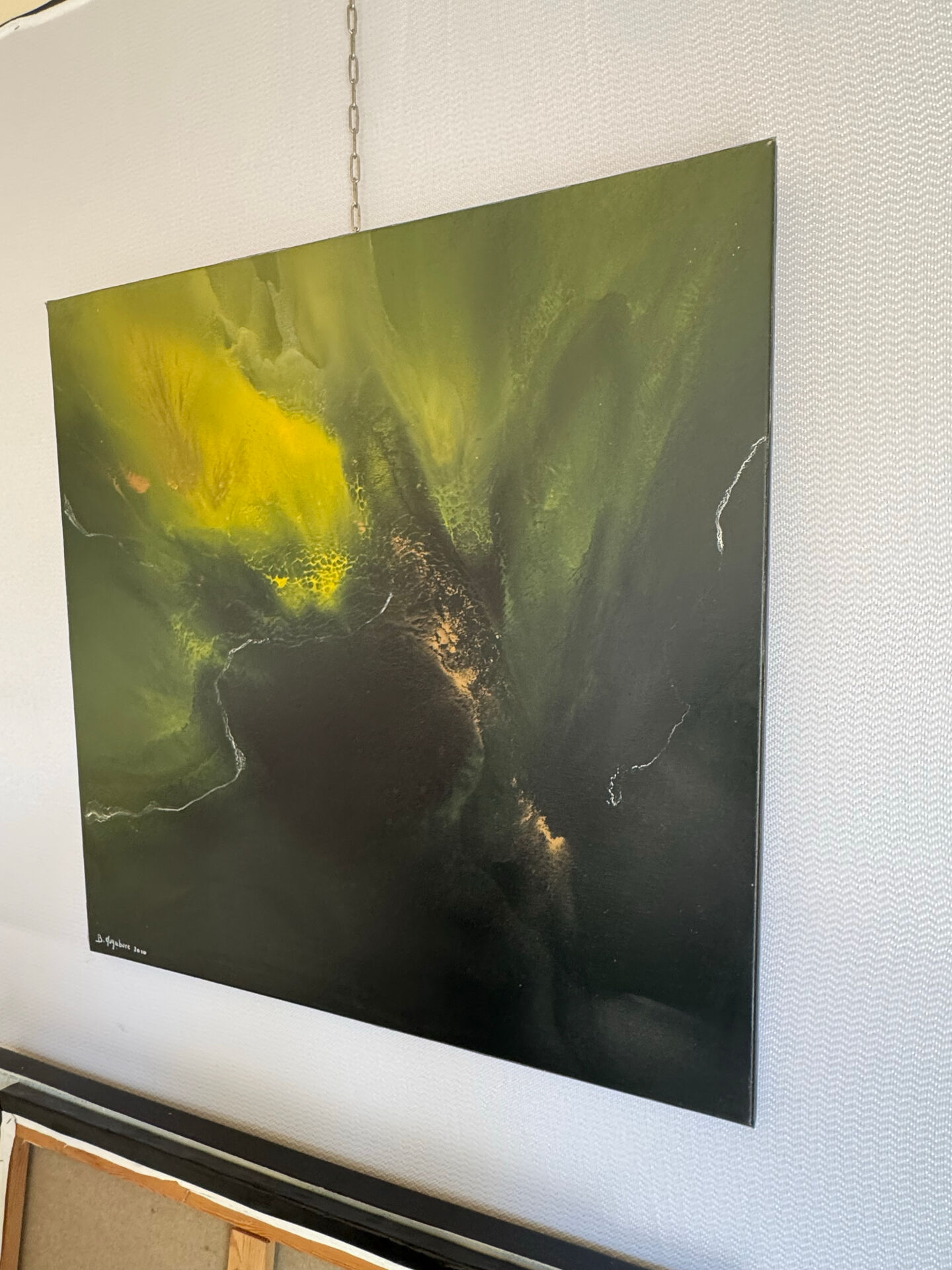 Original Abstract Painting 80x80 cm - Oil on Canvas