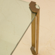 Brass side table by Peter Ghyczy 70's