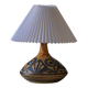 Lampe de table moderne danoise en grès, Model No No 3073 par Søholm, Danemark, années 1960