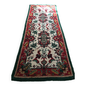 Tapis vintage laine multicouleurs