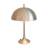 Lampe champignon acier brossé space age 1970