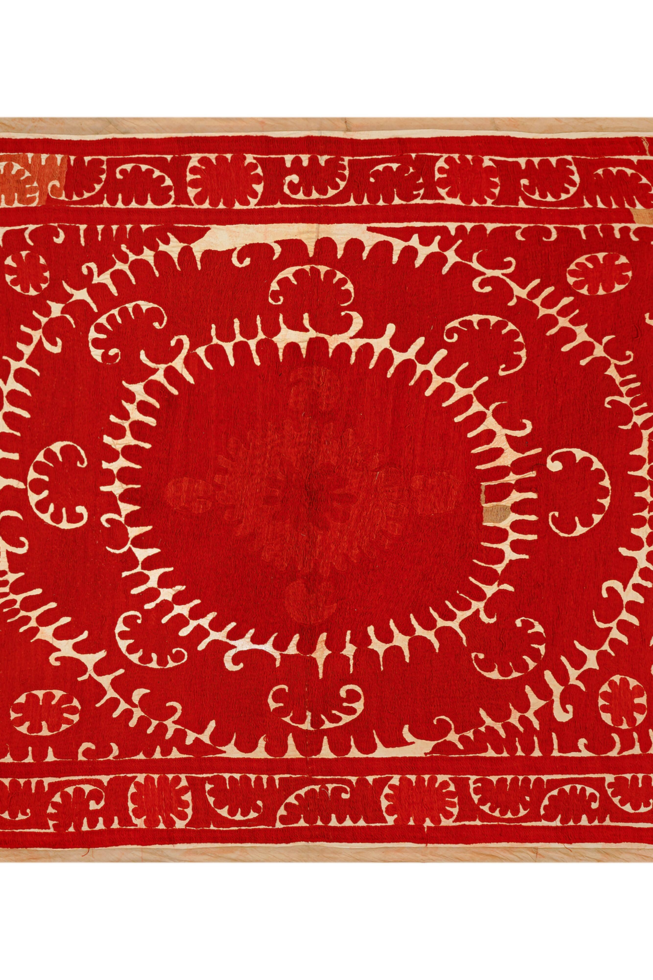 Hand-knotted rug, vintage Turkish rug 120x149 cm