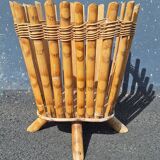 Cache pot en rotin