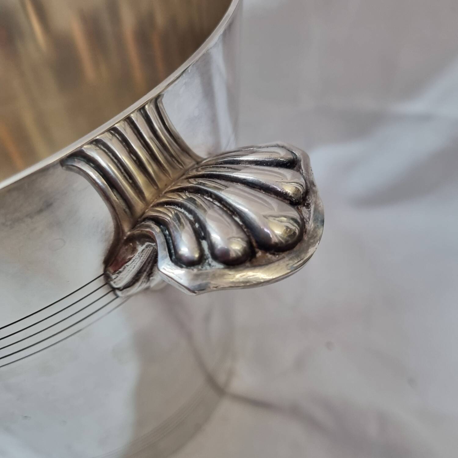 Silver champagne bucket, 1960