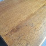 Wooden children's desk around the 60s-70s