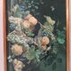 Still life, oil on framed canvas.