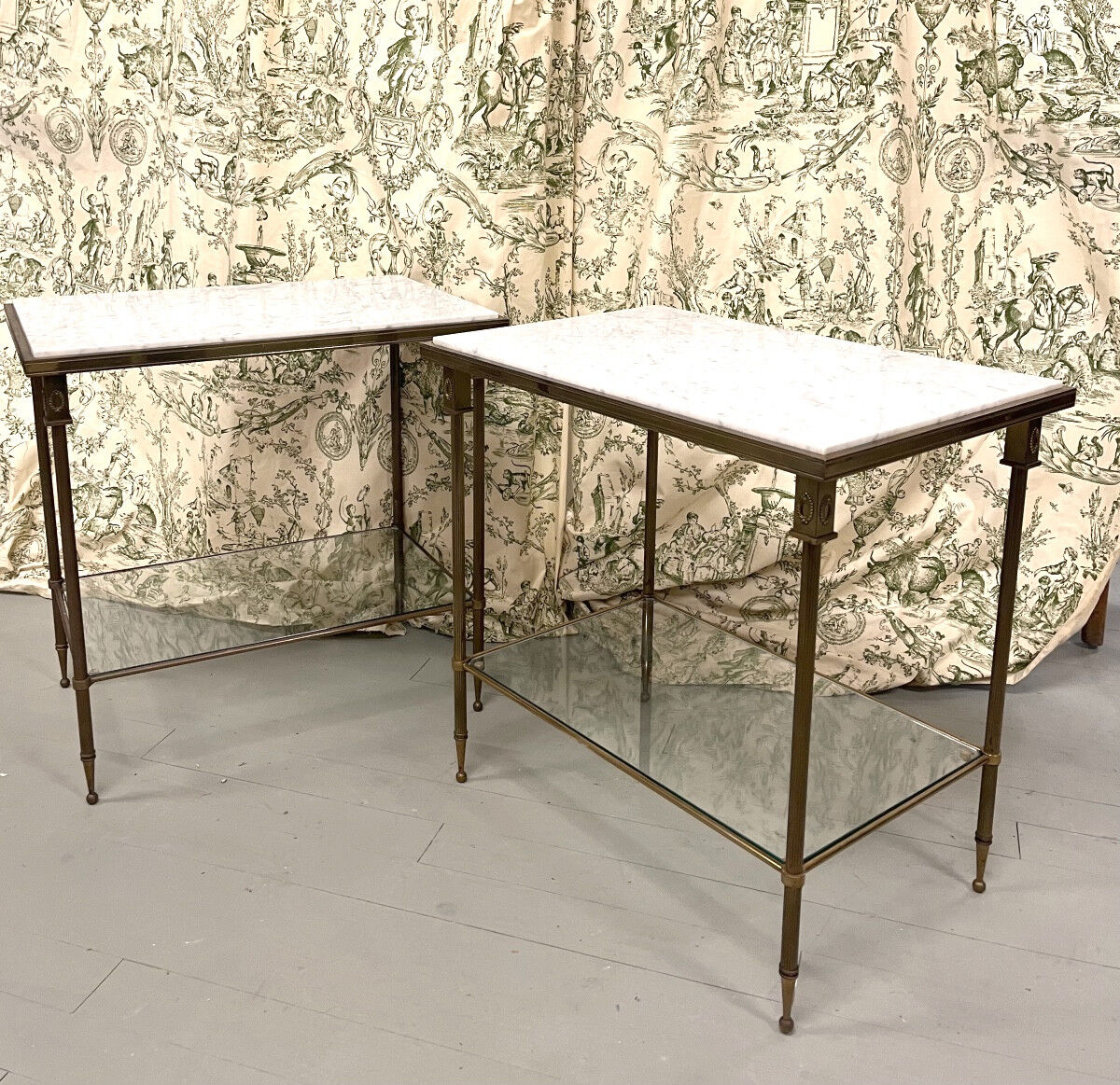 Pair of side tables