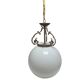 Lampe suspendue vintage, Pologne, années 1960