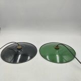 2 suspensions en tôles émaillées