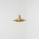 Première suspension en laiton « P376 » de Jørgen Kastholm & Preben Fabricius