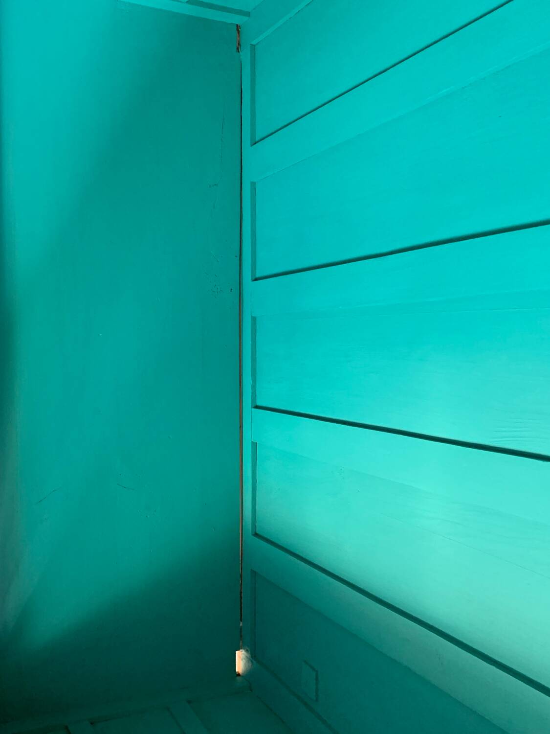 Antique Parisian paneled wardrobe, 1940