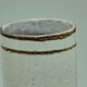 Contemporary design roll vase signed
