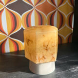 Art Deco ceiling light in uranium glass (ouraline) – Czechoslovakia – year