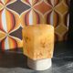 Art Deco ceiling light in uranium glass (ouraline) – Czechoslovakia – year