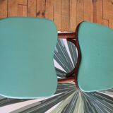 Baumann Green Heart Chairs