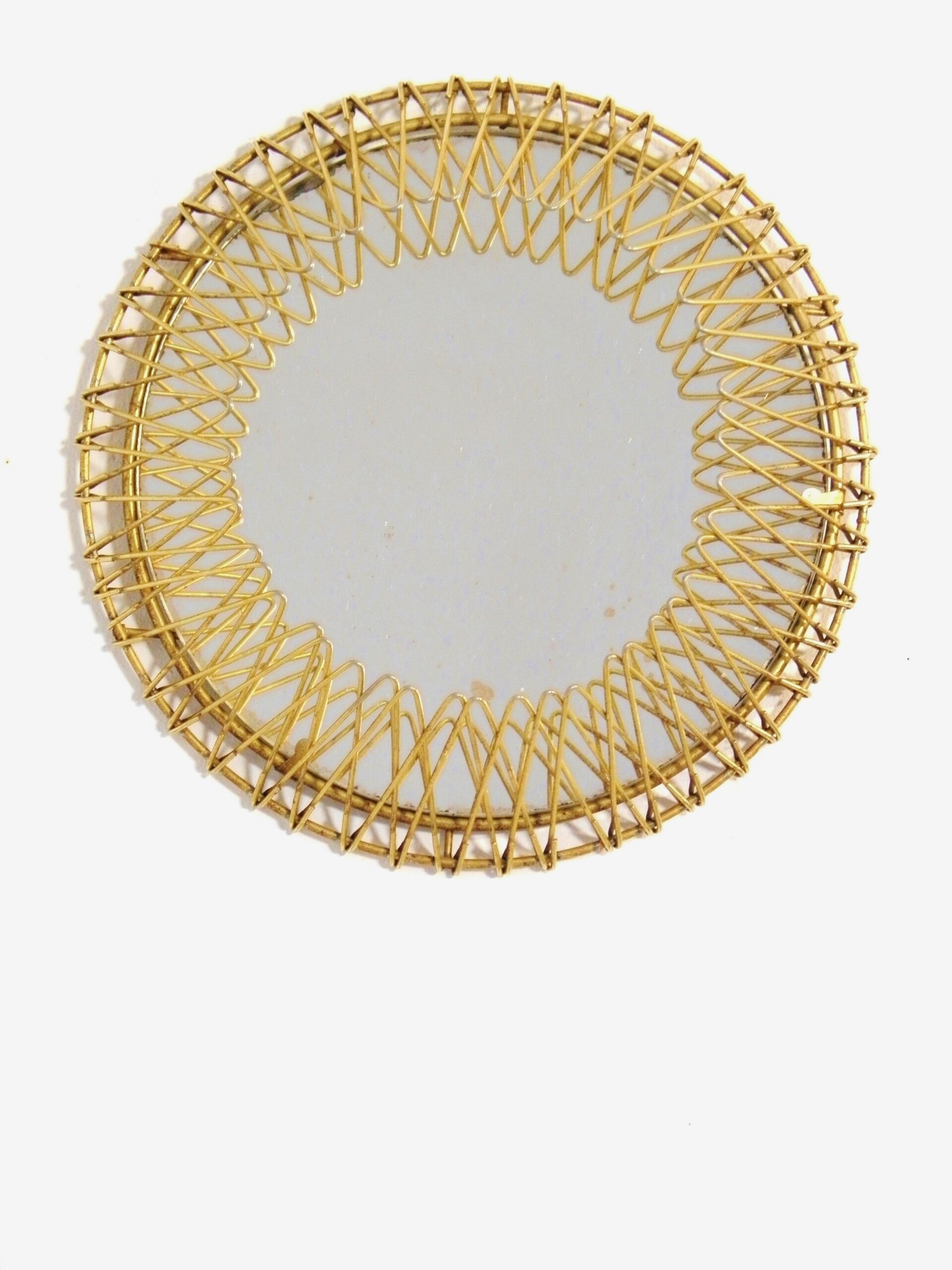 Mirror wire sun dore 1950 30x30cm