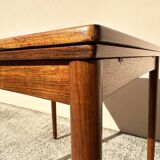 Danish extendable dining table and games table in Rio rosewood, 1960.