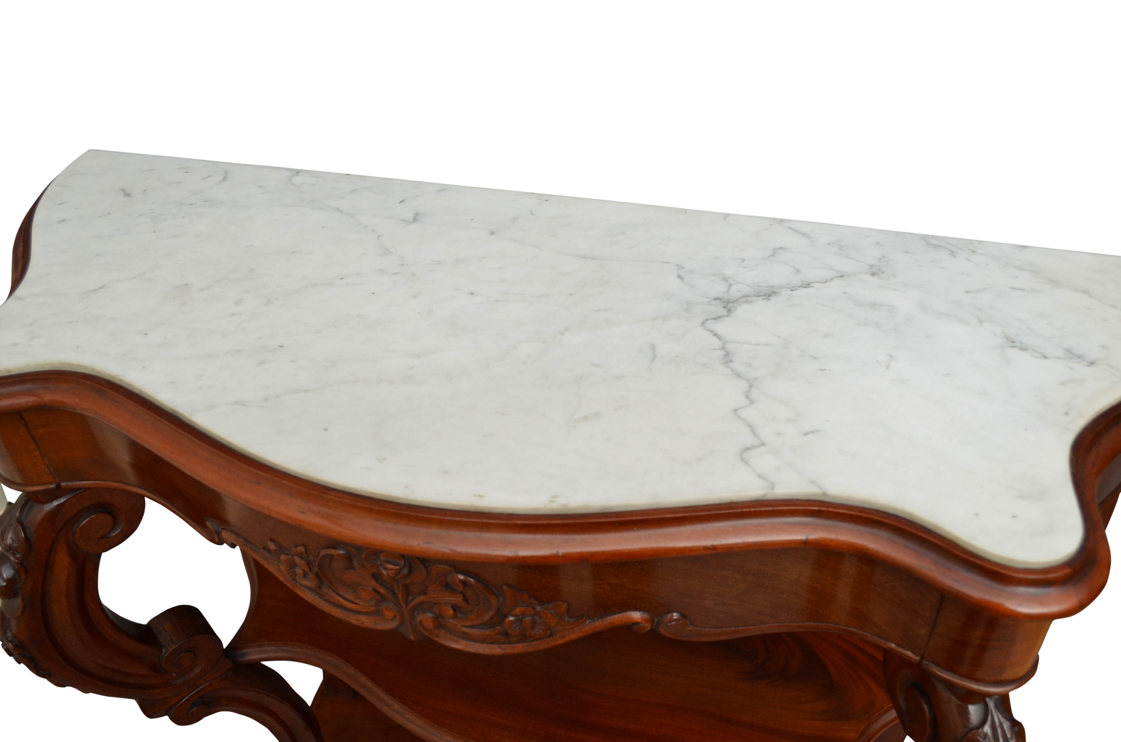 Victorian Period Mahogany Console Table