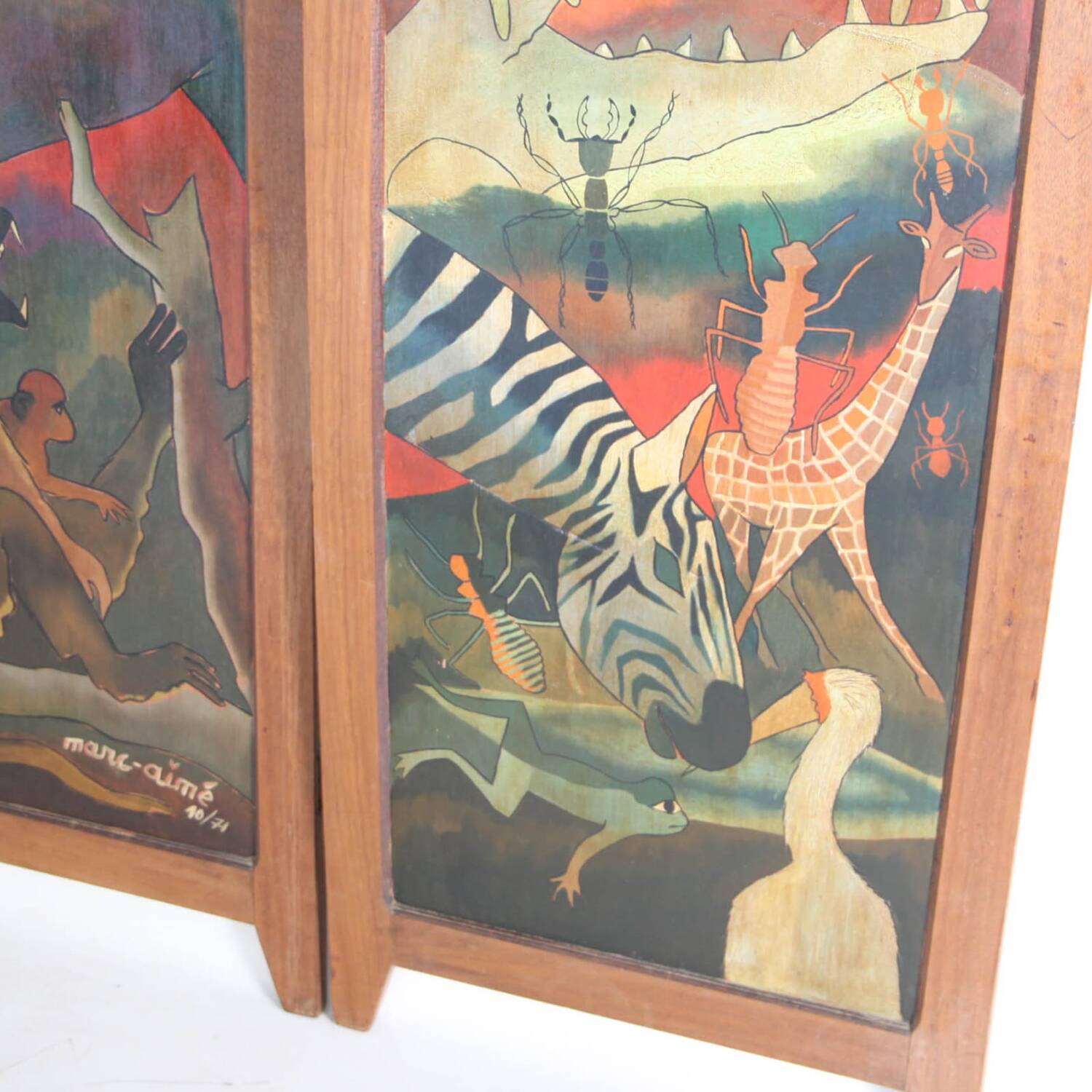 Set of 4 wall panels