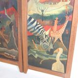 Set of 4 wall panels