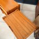Vintage Simat bedside tables in elm – 1970