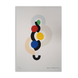 Sonia Delaunay : Rythme et Danse - Lithographie signée