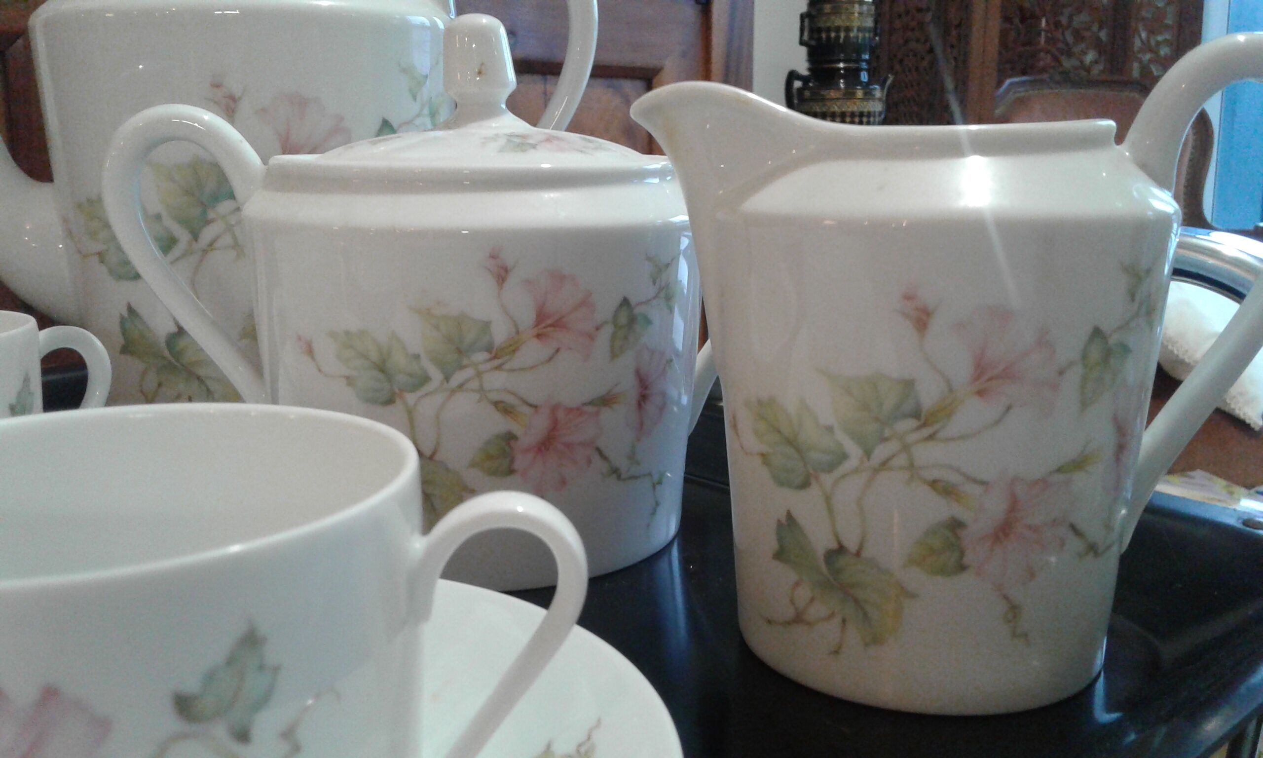 Porcelain coffee service Limoges