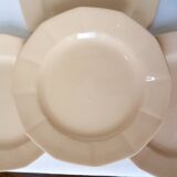 4 dessert plates by Digoin Sarreguemines