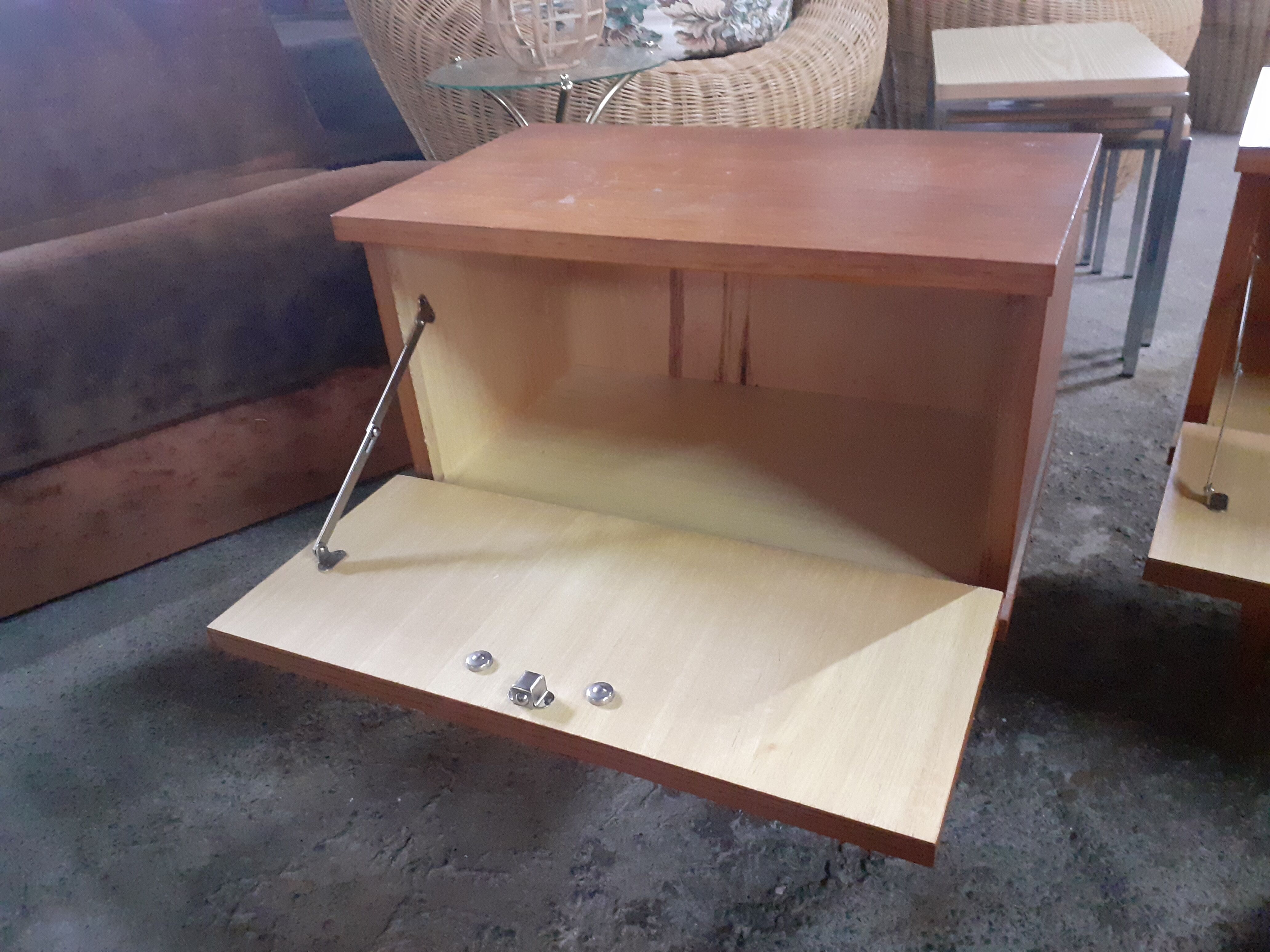 Vintage bedside tables