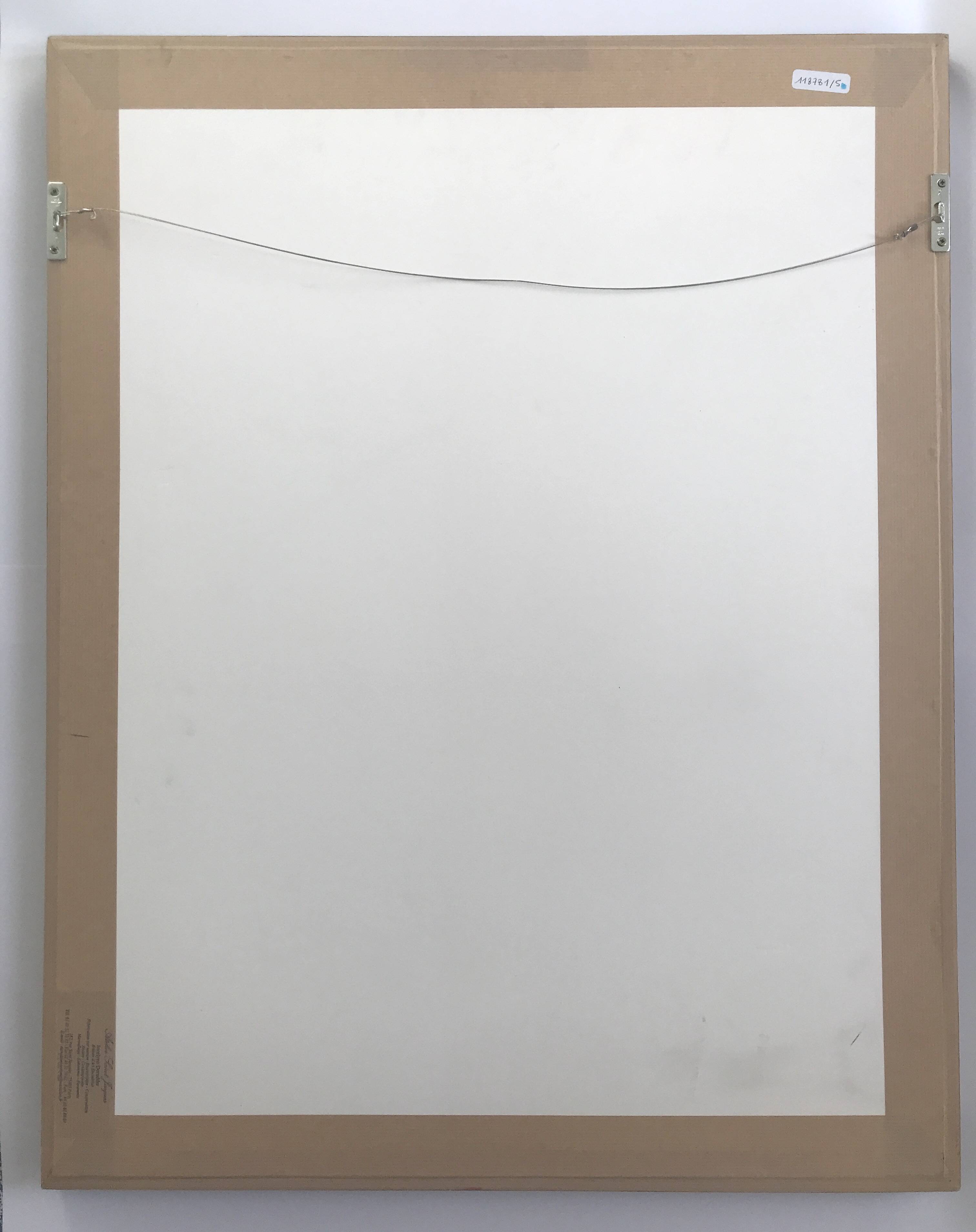 Olivier DEBRÉ: Original engraving signed in pencil Small character sign III, 1990 (Pernoud 218)
