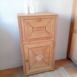 Small solid oak Art Deco sideboard