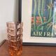 Luminarc vase model Windsor pink 1970
