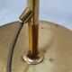 adjustable brass floor lamp by Florian Schulz for Interline, germany 70s