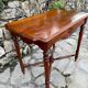 Small louis xiii style mahogany writing table, 19th century