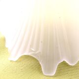 3-branched chandelier in opaque glass