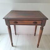 Solid wood desk / side table