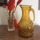 VINTAGE AMBER DECANTER